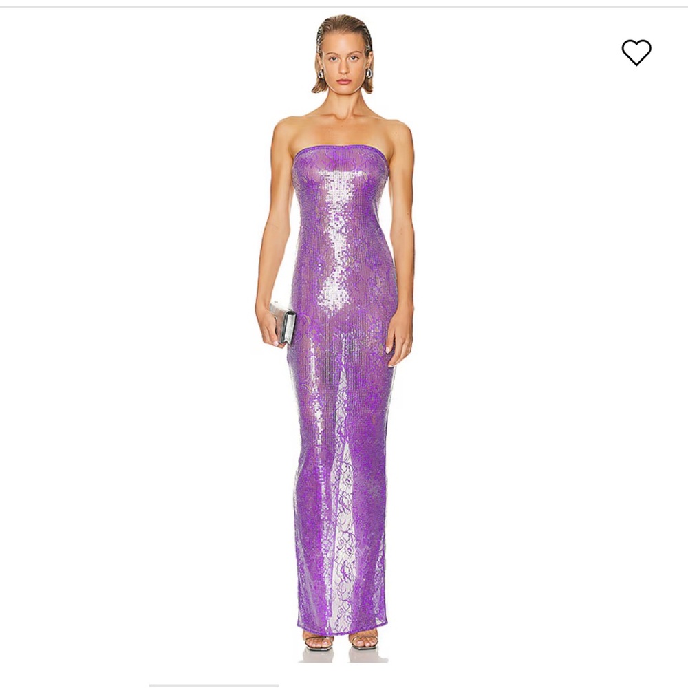 Brand new purple sequin dress